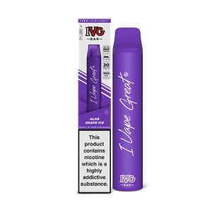 IVG Bar Plus Aloe Grape Ice