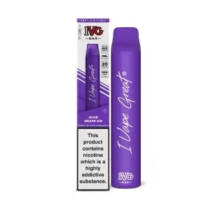 IVG Bar Plus Aloe Grape Ice