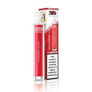 IVG Crystal Bar Disposable Vape - Strawberry Guava