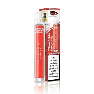 IVG Crystal Bar Disposable Vape - Strawberry Peach Lemonade