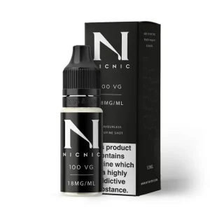 My Vapery Nicnic 10ml 18mg 100 VG Nic Shot