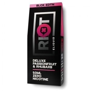Riot Squad Black Ed Deluxe Passionfruit rhubarb 100ml Shortfill
