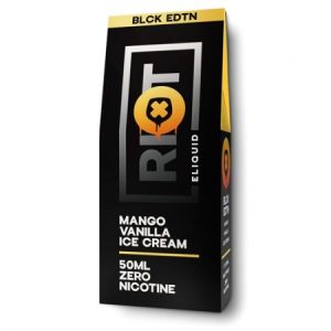 Riot Squad Black Ed Mango Vanilla Ice Cream 100ml Shortfill