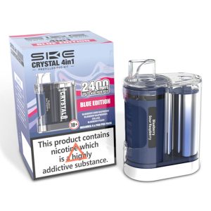 SKE Crystal 4-in-1 2400 Pod Kit Blue Edition