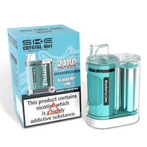 SKE Crystal 4-in-1 2400 Pod Kit Blueberry Lime