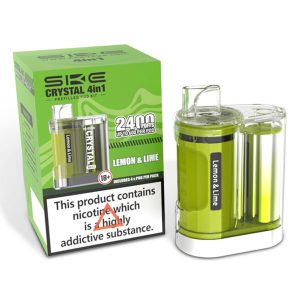 SKE Crystal 4-in-1 2400 Pod Kit Lemon & Lime