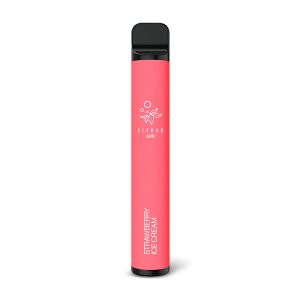 Elf Bar Disposable Vape - Strawberry Ice Cream