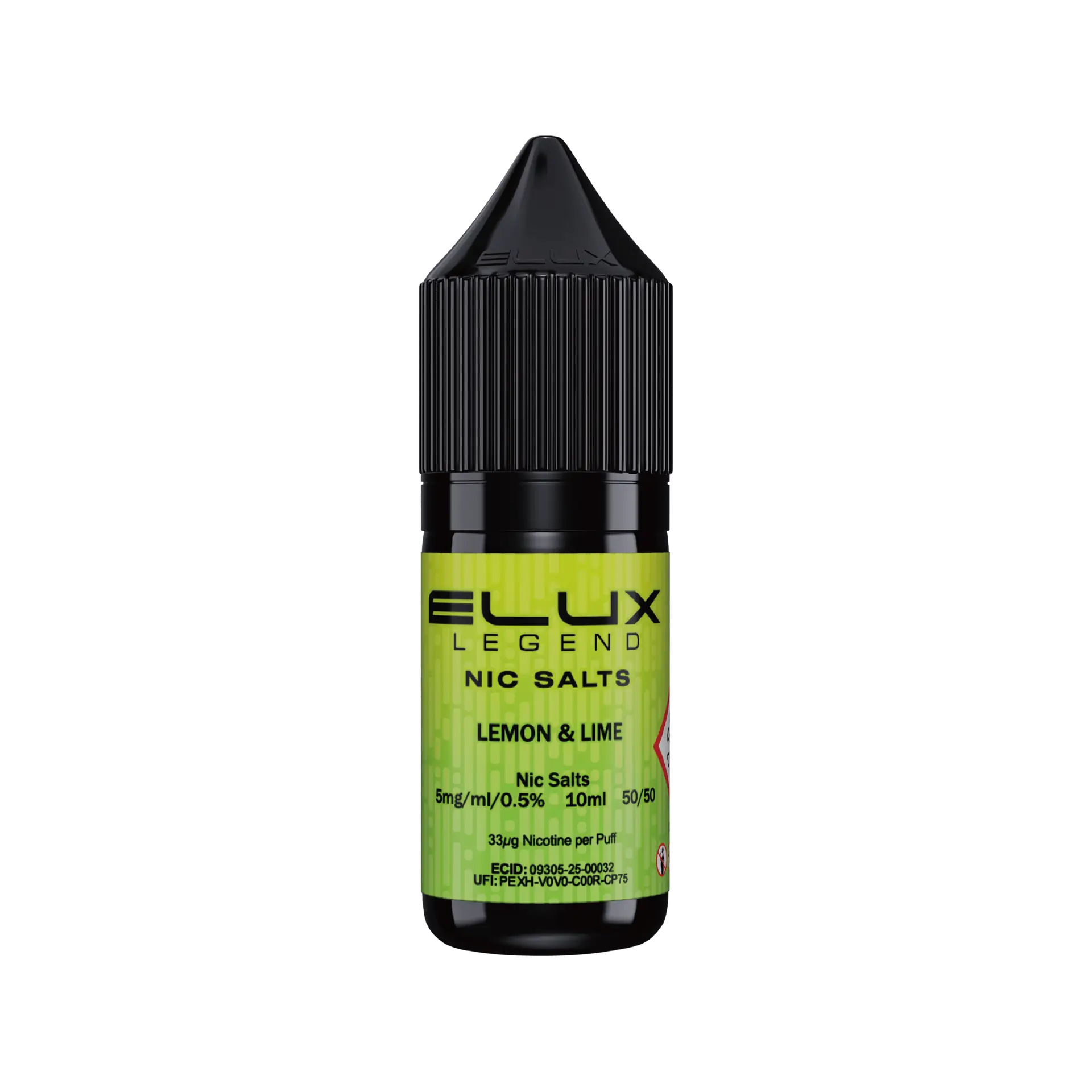 Elux 10ml Salts - Lemon And Lime