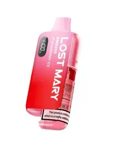 Lost Mary BM6000 Compliant Post June 1st Pod Device - Strawberry Ice / 20mg